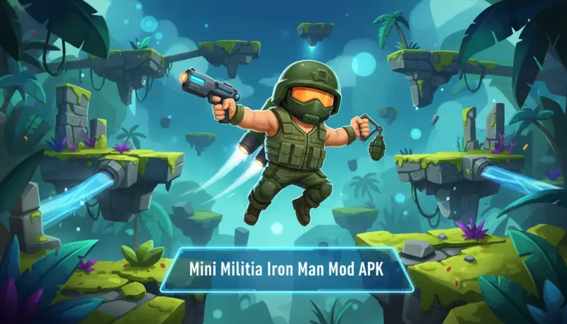 Mini Militia Iron Man Mod APK