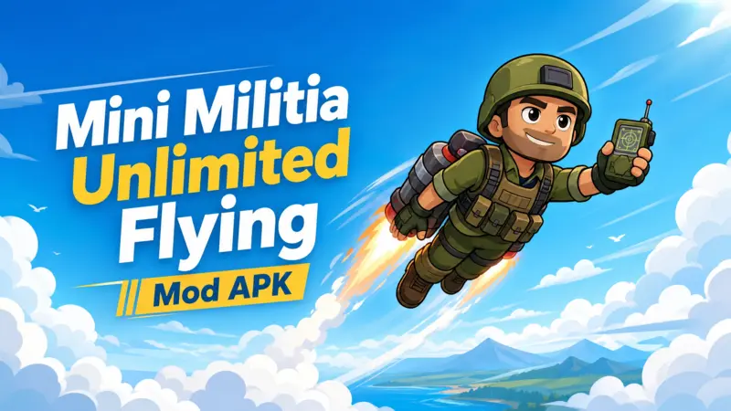 Mini Militia Unlimited Flying Mod APK
